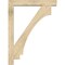 Ekena Millwork Imperial Block Rough Sawn Bracket w/ Offset Brace, Douglas Fir, 6"W x 36"D x 48"H BKT0604X36X48IMP05RDF - alternate 4